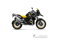 Naklejki do BMW R1250GS 2021 - Żółty • BMW Naklejki OEM