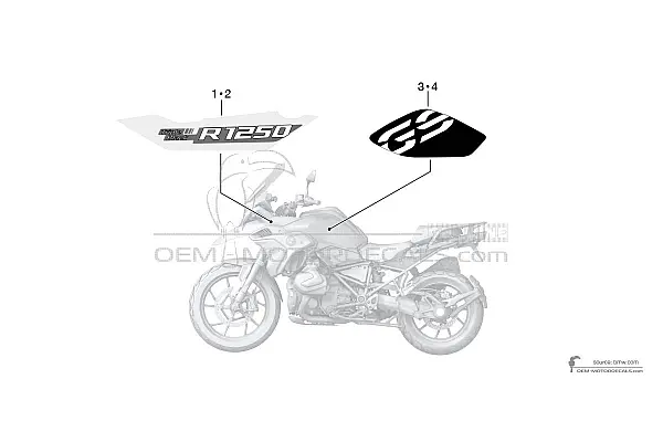 BMW R1250GS 2021 - Czarny
