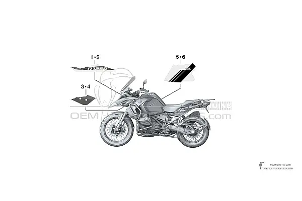 BMW R1250GS Adventure 2021 - Noir