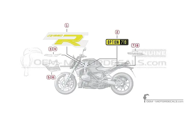 BMW R1250R Option 719 2019