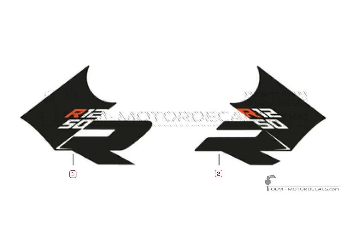 Pegatinas para BMW R1250R 2024 • BMW Pegatinas OEM