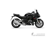 Stickers voor BMW R1250RS 2021 - Zwart • BMW OEM Stickers