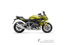 Autocollants pour BMW R1250RS 2021 - Jaune • BMW Autocollants OEM