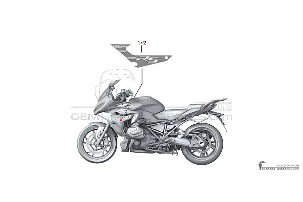 BMW R1250RS 2021 - Niebieski