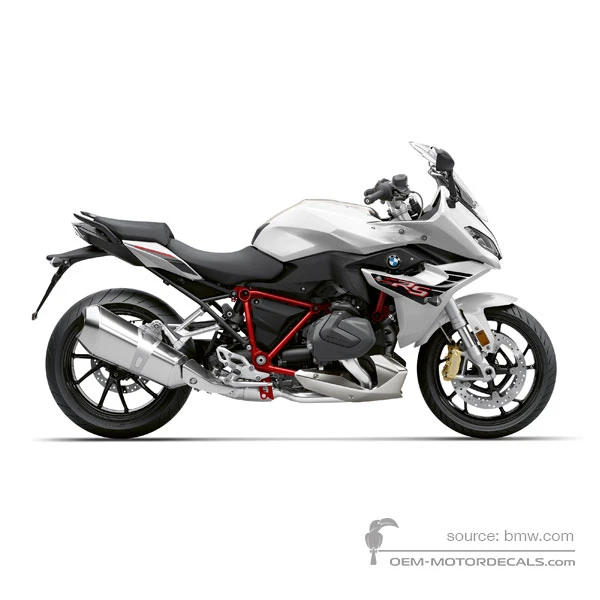 Decals for BMW R1250RS 2022 - White • BMW OEM Decals