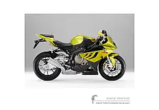 Decals for BMW S1000RR 2010 - Green • BMW OEM Decals