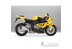 Decals for BMW S1000RR 2011 - Yellow • BMW OEM Decals