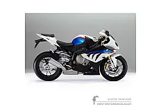 Decals for BMW S1000RR 2013 - White • BMW OEM Decals