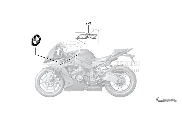 BMW S1000RR 2012 - Niebieski