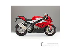 Adesivi per BMW S1000RR 2016 - Rosso • BMW Adesivi OEM