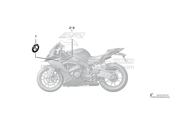 BMW S1000RR 2016 - Nero