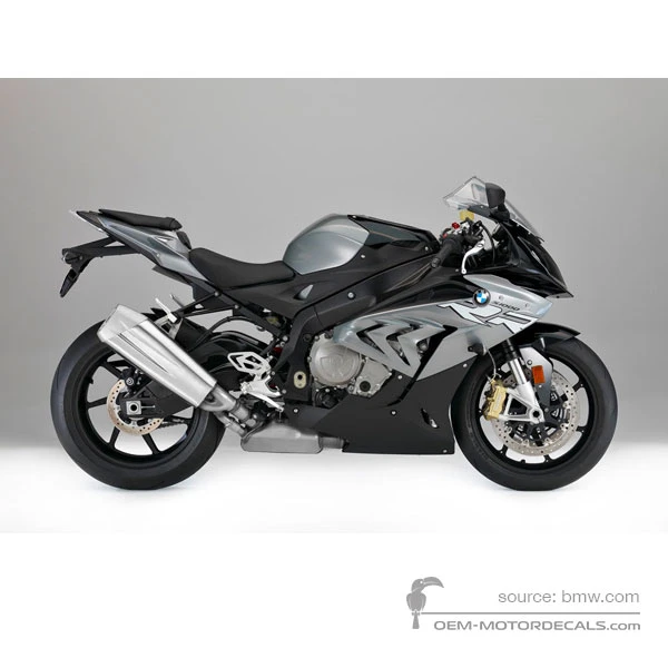 Decals for BMW S1000RR 2018 - Gray • BMW OEM Decals