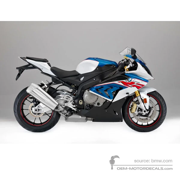 Decals for BMW S1000RR 2017 - White • BMW OEM Decals
