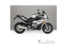 Naklejki do BMW S1000XR 2015 - Biały • BMW Naklejki OEM