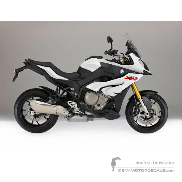 Naklejki do BMW S1000XR 2016 - Biały • BMW Naklejki OEM