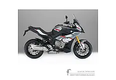 Naklejki do BMW S1000XR 2017 - Szary • BMW Naklejki OEM