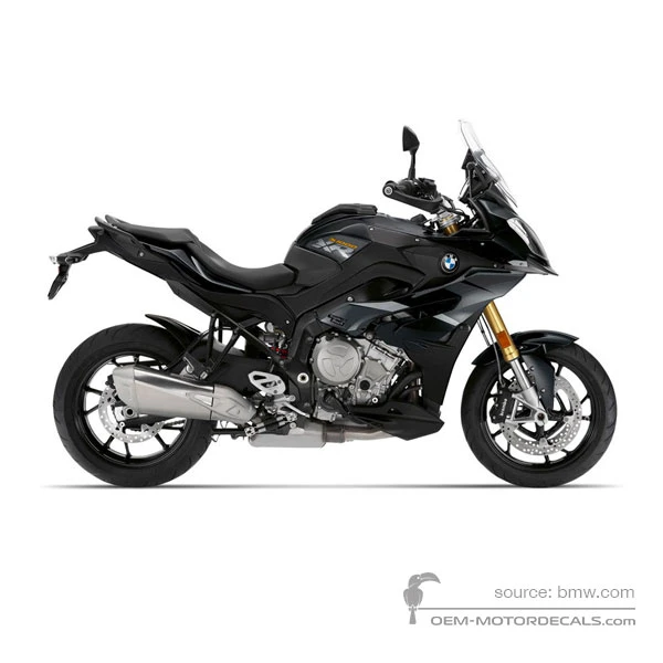 Naklejki do BMW S1000XR 2019 - Czarny • BMW Naklejki OEM