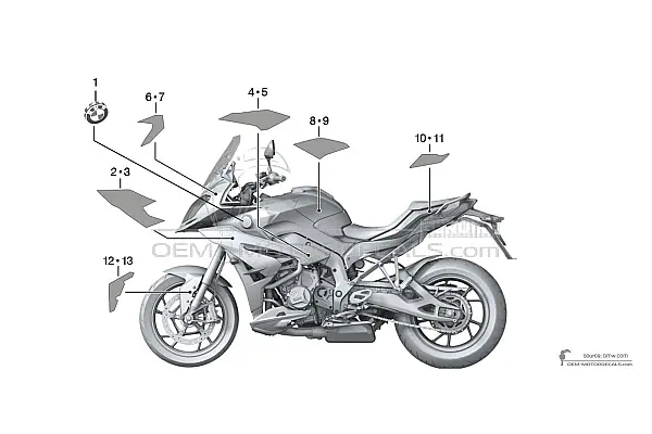 BMW S1000XR 2019 - Weiss