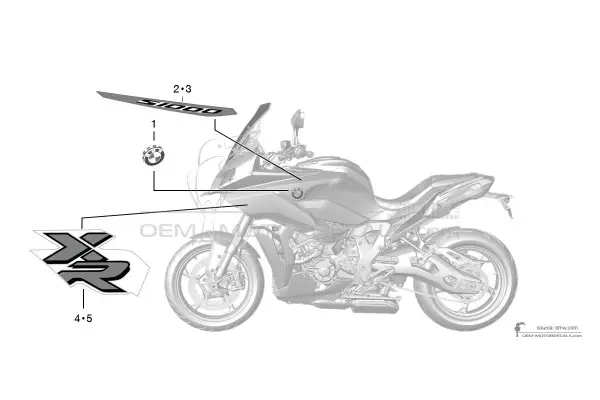 BMW S1000XR 2021 - Rot