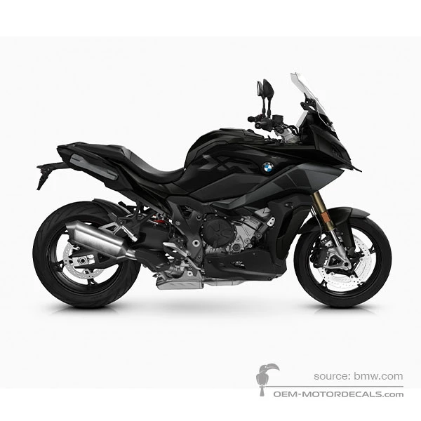 Naklejki do BMW S1000XR 2023 - Czarny • BMW Naklejki OEM