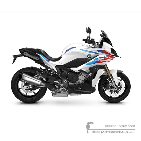Aufkleber für BMW S1000XR 2023 - Weiss • BMW OEM-Aufkleber