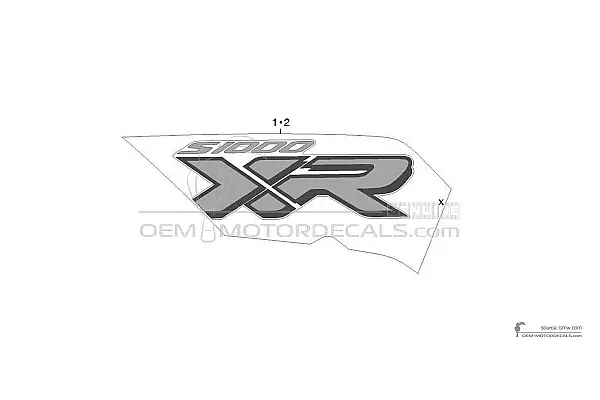BMW S1000XR 2023 - Rood