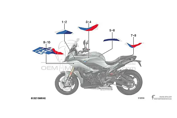 BMW S1000XR 2022 - Blanc