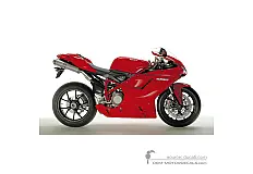 Pegatinas para Ducati 1098 2007 - Rojo • Ducati Pegatinas OEM