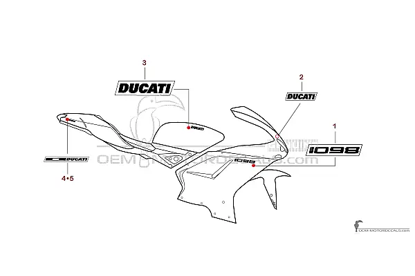 Ducati 1098 2008 - Amarillo