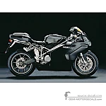 Ducati 749 2006 - Donkergrijs