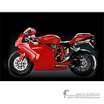 Ducati 749 2006 - Rood