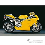 Ducati 749 2006 - Geel