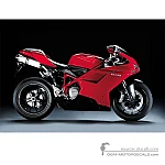 Ducati 848 2008 - Rojo