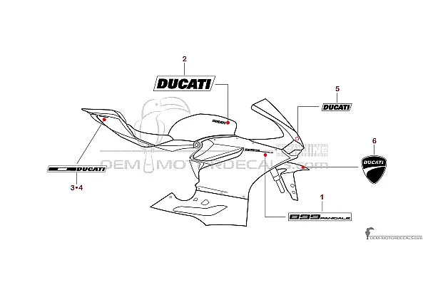 Ducati 899 PANIGALE 2014 - Rosso