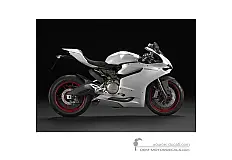 Autocollants pour Ducati 899 PANIGALE 2015 - Blanc • Ducati Autocollants OEM