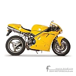 Ducati 916 1998 - Yellow