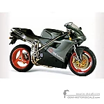 Ducati 916 SENNA 1995 - Gray