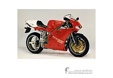 Pegatinas para Ducati 916SP 1997 - Rojo • Ducati Pegatinas OEM