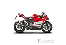 Adesivi per Ducati 959 PANIGALE 2019 - Rosso • Ducati Adesivi OEM