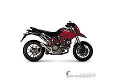 Aufkleber für Ducati HYPERMOTARD 1100 S 2009 • Ducati OEM-Aufkleber