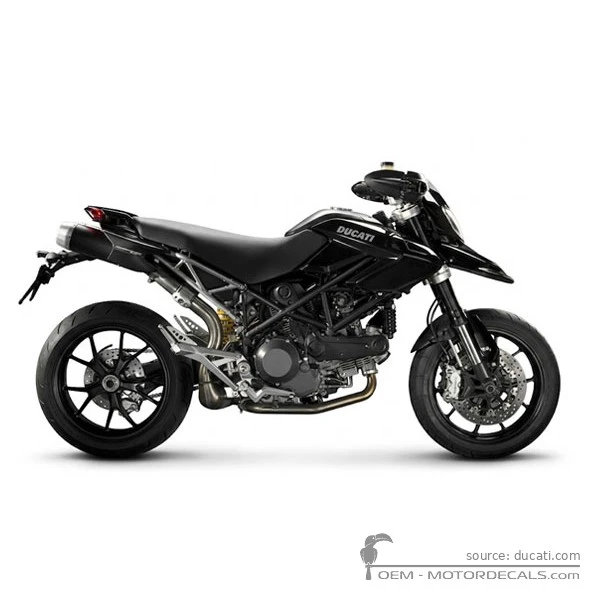 Naklejki do Ducati HYPERMOTARD 1100 Evo 2010 • Ducati Naklejki OEM