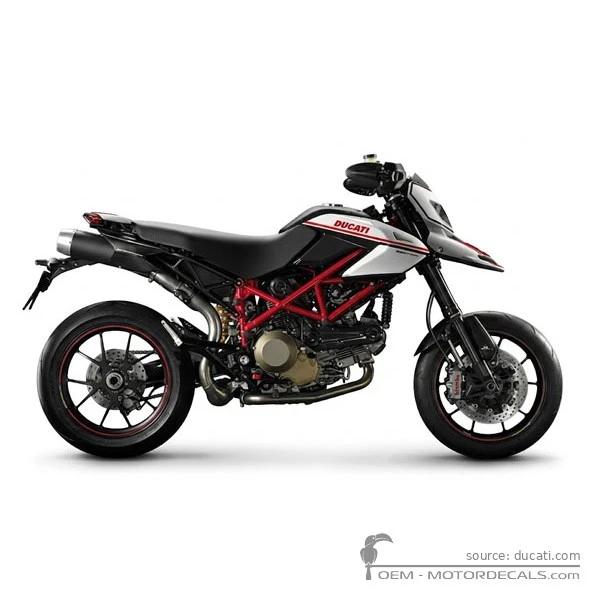 Aufkleber für Ducati HYPERMOTARD 1100 Evo SP 2010 • Ducati OEM-Aufkleber