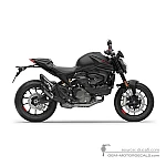 Ducati MONSTER 2022 - Gris oscuro