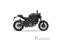 Decals for Ducati MONSTER 2022 - Dark gray • Ducati OEM Decals