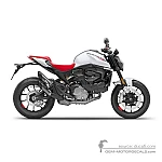 Ducati MONSTER 2024 - Blanco