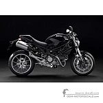 Ducati MONSTER 1100 2010 - Negro