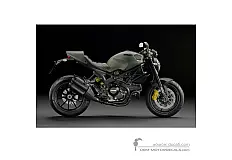 Decals for Ducati MONSTER 1100 EVO DIESEL 2012 - Green • Ducati OEM Decals
