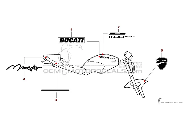 Ducati MONSTER 1100 EVO DIESEL 2012 - Green