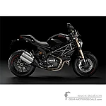 Ducati MONSTER 1100 EVO 2011 - Negro
