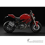 Ducati MONSTER 1100 EVO 2011 - Rojo